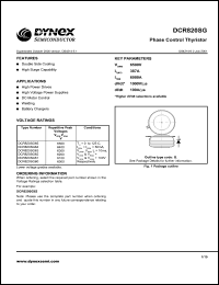Click here to download DCR820SG Datasheet