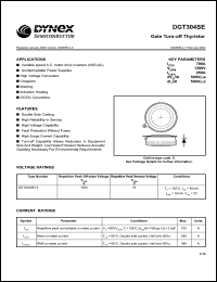 Click here to download DGT304SE Datasheet