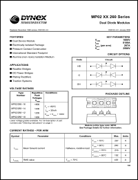 Click here to download MP02XX260 Datasheet