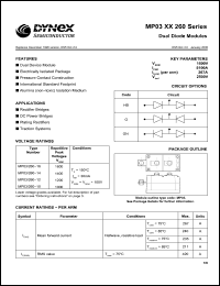 Click here to download MP03XX260 Datasheet