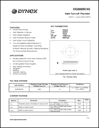 Click here to download DG808BC45 Datasheet