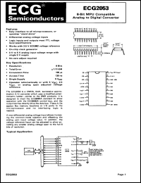 Click here to download ECG2053 Datasheet