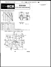 Click here to download ECG1032 Datasheet