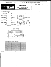 Click here to download ECG1076 Datasheet