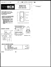 Click here to download ECG1112 Datasheet