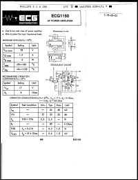 Click here to download ECG1150 Datasheet