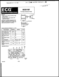 Click here to download ECG1187 Datasheet