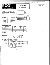 Click here to download ECG1213 Datasheet