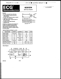 Click here to download ECG1214 Datasheet