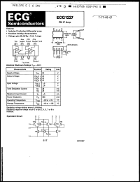 Click here to download ECG1227 Datasheet