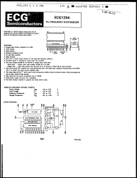 Click here to download ECG1254 Datasheet