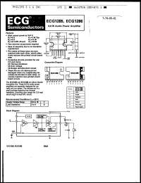 Click here to download ECG1285 Datasheet