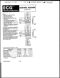 Click here to download ECG1424 Datasheet