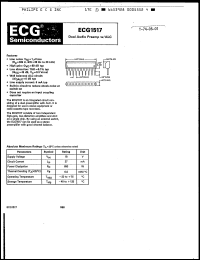 Click here to download ECG1517 Datasheet