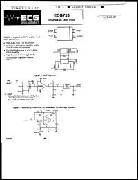 Click here to download ECG753 Datasheet