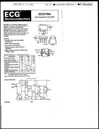Click here to download ECG778A Datasheet