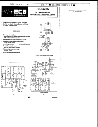 Click here to download ECG785 Datasheet