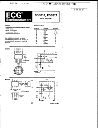 Click here to download ECG816 Datasheet