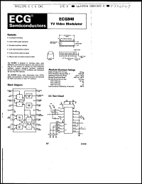 Click here to download ECG846 Datasheet