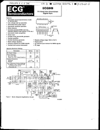 Click here to download ECG849 Datasheet