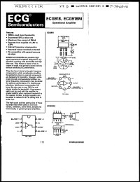 Click here to download ECG918 Datasheet