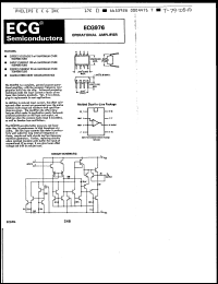 Click here to download ECG976 Datasheet