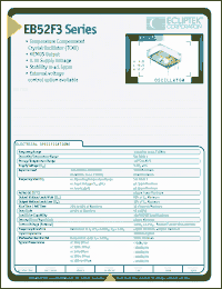 Click here to download EB52F3A15V-12800M Datasheet
