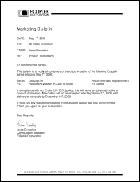 Click here to download ECLT-S-30.000M-GA Datasheet