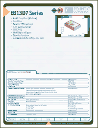 Click here to download EB13D7D2H-150000M Datasheet