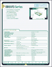 Click here to download EB51F3C15V-12800M Datasheet