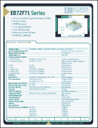 Click here to download EB72F71D10AV2-20000M Datasheet