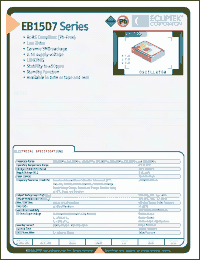 Click here to download EB15D7D2H-150000M Datasheet