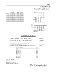 Click here to download B430-60-1 Datasheet