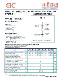 Click here to download 1N4001G Datasheet