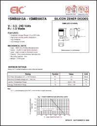 Click here to download 1SMB5956A Datasheet