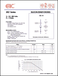 Click here to download 2EZ130D5 Datasheet