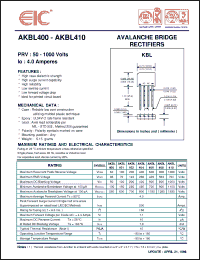 Click here to download AKBL401 Datasheet