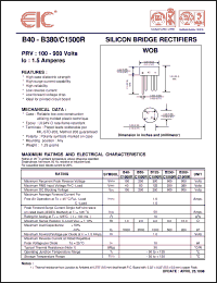 Click here to download B40-C1500R Datasheet