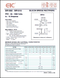Click here to download BR1008 Datasheet