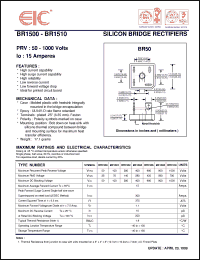 Click here to download BR1506 Datasheet