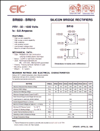 Click here to download BR810 Datasheet