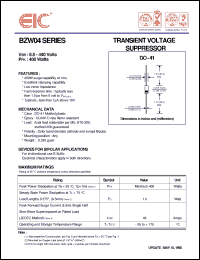Click here to download BZW04-171 Datasheet