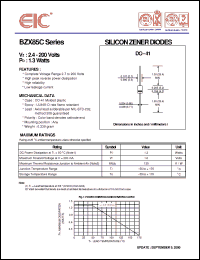 Click here to download BZX85C180 Datasheet