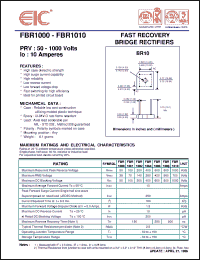Click here to download FBR1008 Datasheet