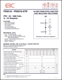 Click here to download FR206G Datasheet