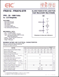 Click here to download FR207G Datasheet