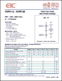 Click here to download HVR116 Datasheet