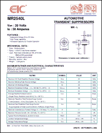 Click here to download MR2540L Datasheet