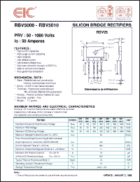 Click here to download RBV5004 Datasheet