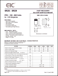 Click here to download SR26 Datasheet